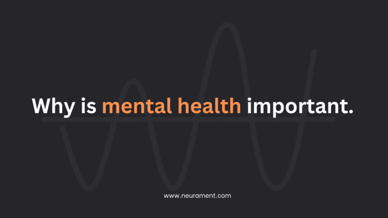 Why is mental health important